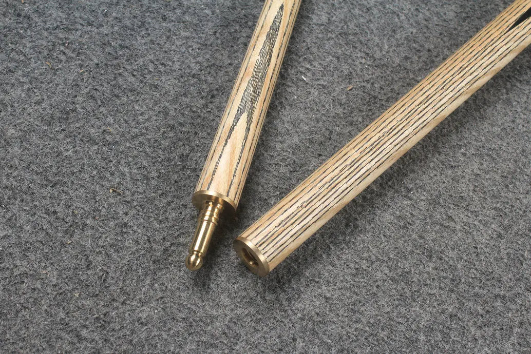 CHEVRONS+ 1/2 ash chinese 8 ball pool cue #1572-#1577 WOODS CUES