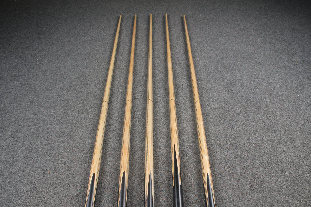 CHEVRONS+ 1/2 ash chinese 8 ball pool cue #1584-#1588