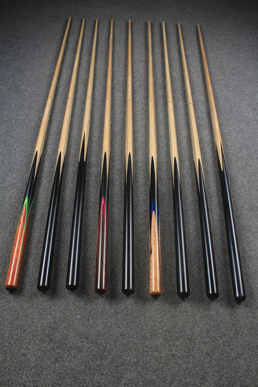 CHEVRONS+ 1/2 ash chinese 8 ball pool cue #1593-#1601