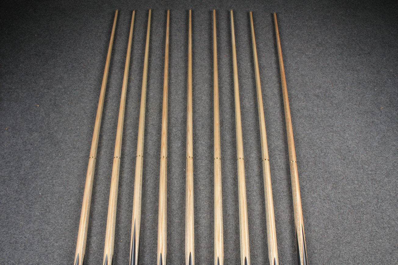 CHEVRONS+ 1/2 ash chinese 8 ball pool cue #1593-#1601