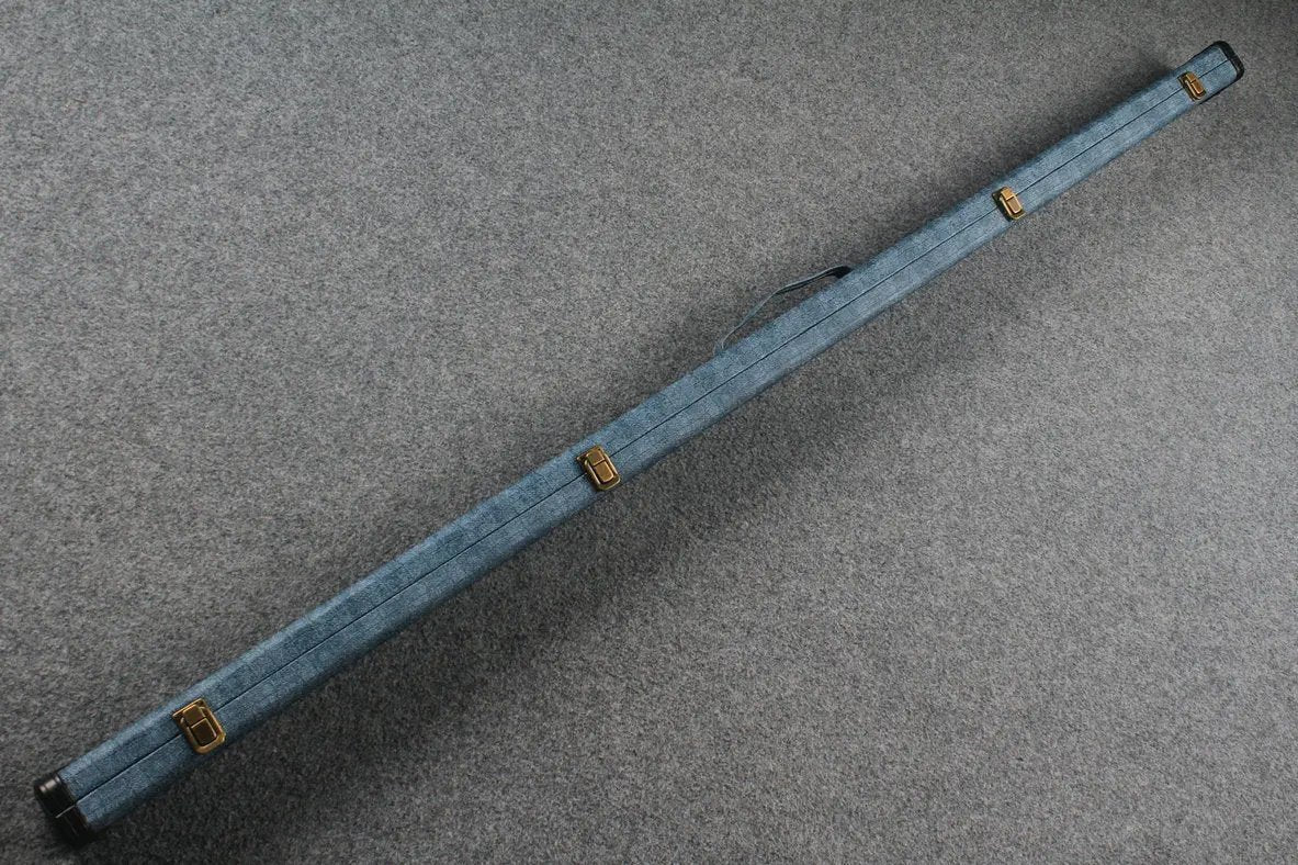 1 piece  snooker cue case with 2 slots WOODS CUES