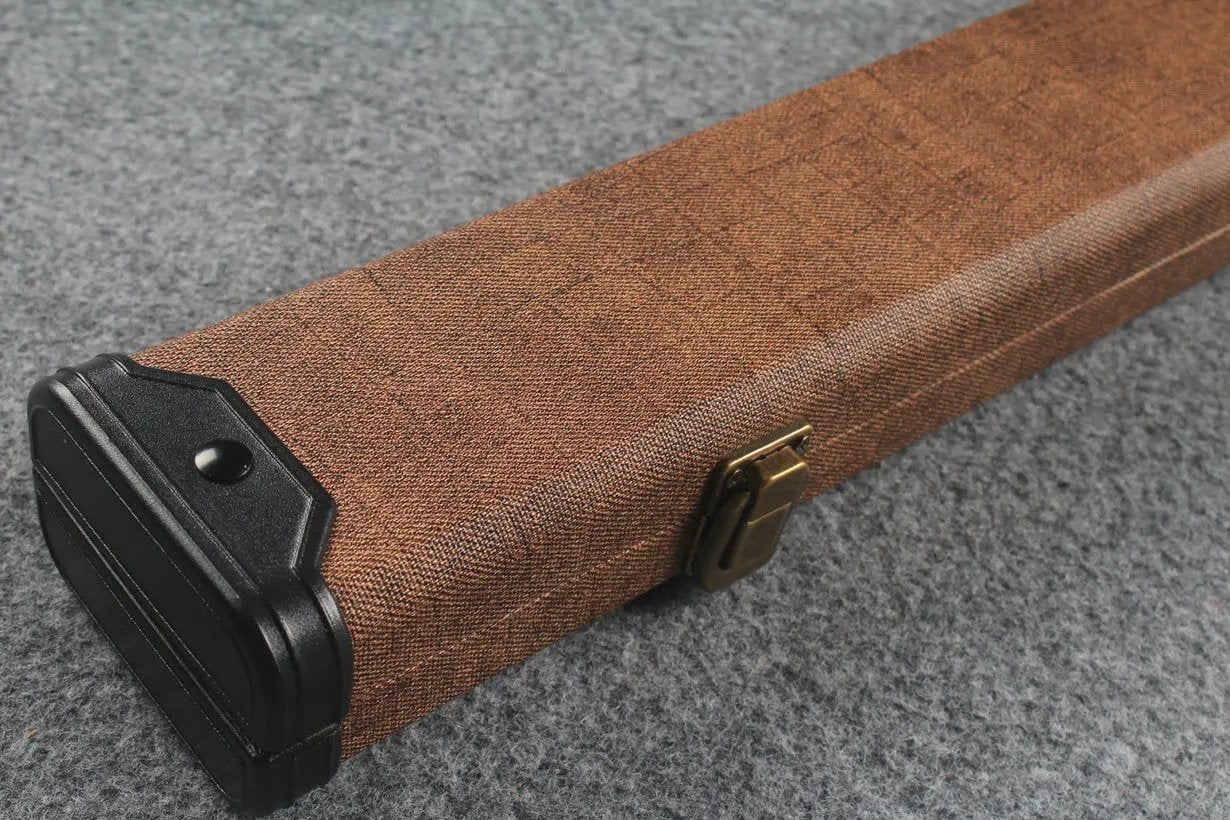 1 piece  snooker cue case with 2 slots WOODS CUES