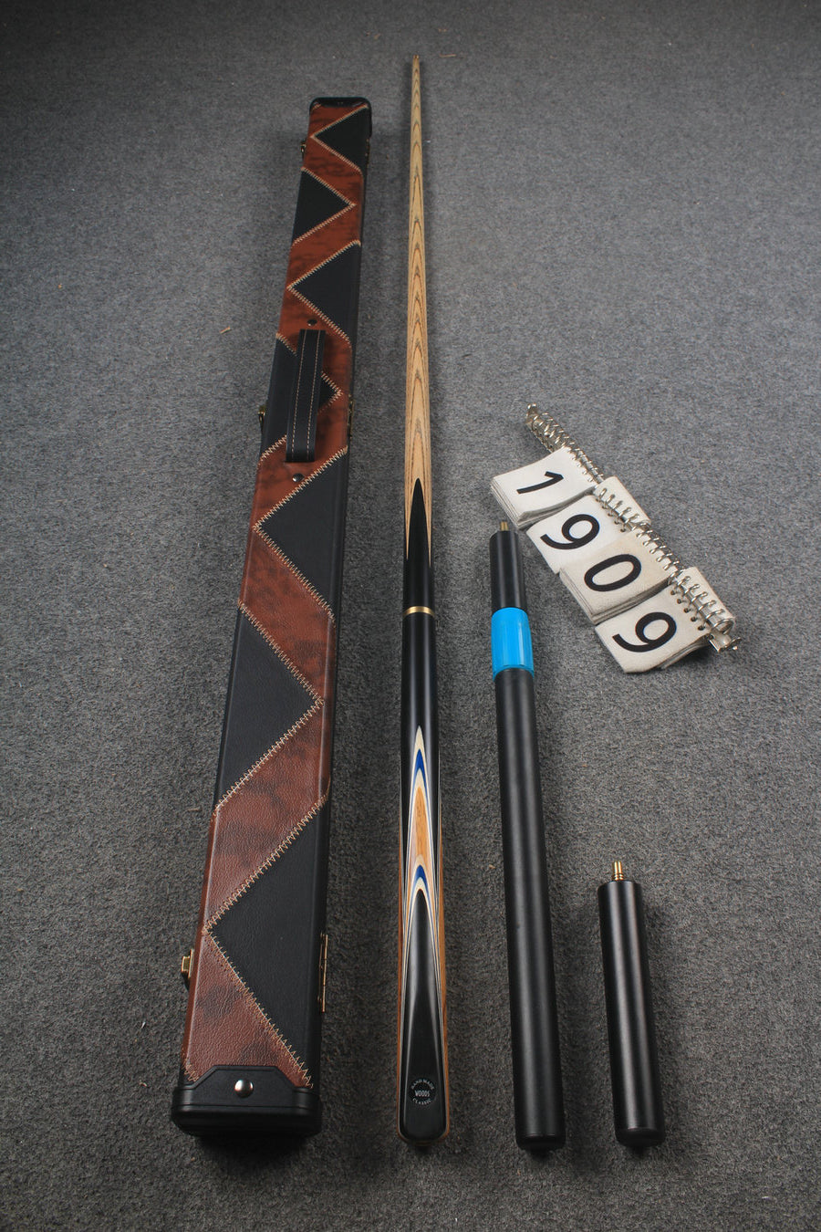 3/4 handmade ash snooker / pool cue # 1909