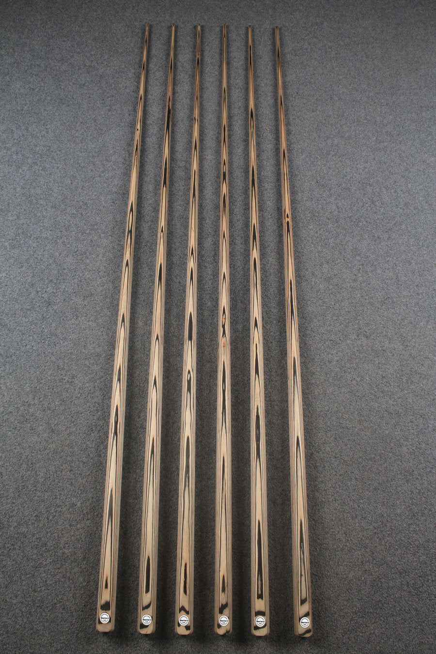 1-Piece Laminated Wood Cue | Snooker, English Pool &amp; Chinese 8-Ball | 7.5–10.5mm Tip