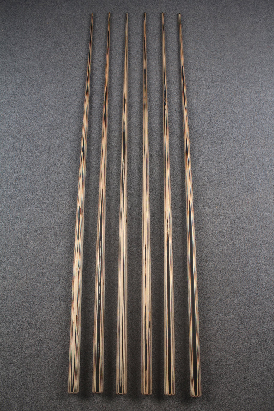 1-Piece Laminated Wood Cue | Snooker, English Pool & Chinese 8-Ball | 7.5–10.5mm Tip