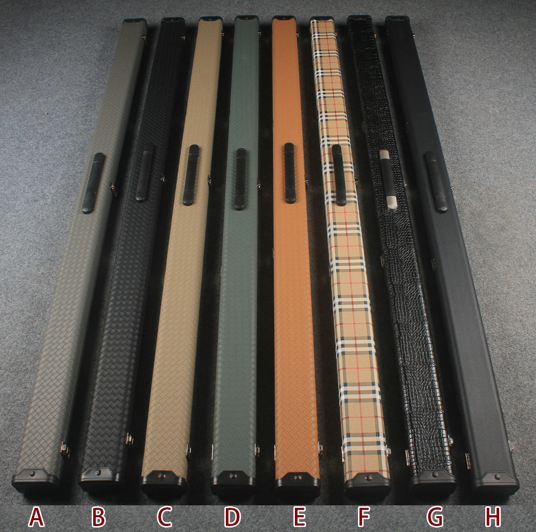 1 piece ASH english pool cue + break cue + case # 7547 WOODS CUES