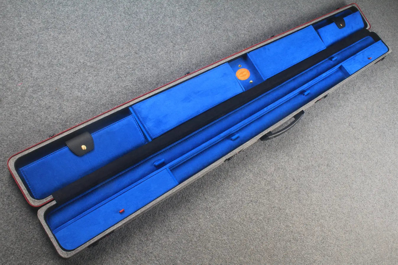 jf one piece snooker / pool code cue case WOODS CUES
