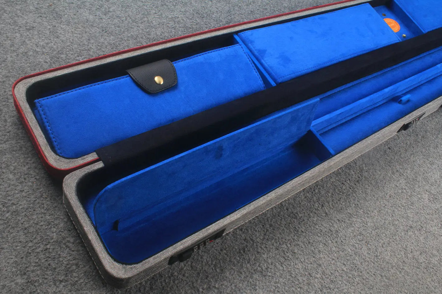 jf one piece snooker / pool code cue case WOODS CUES