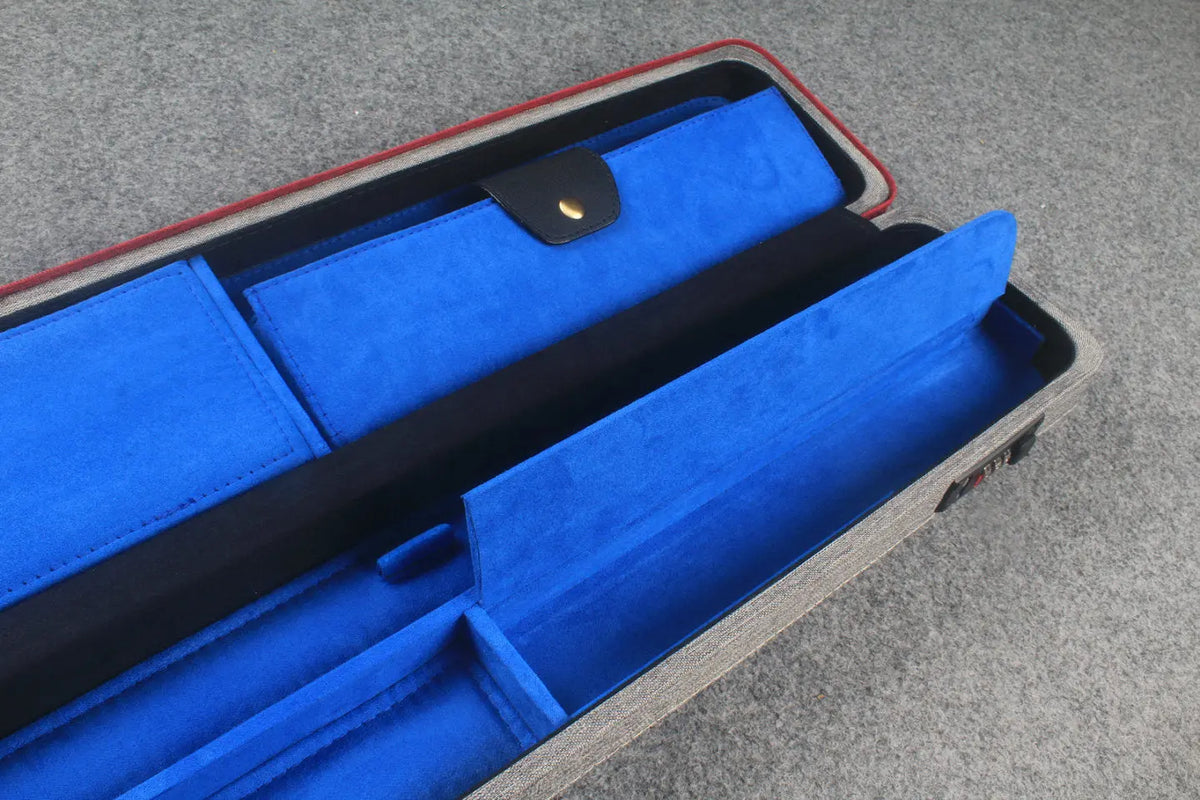 jf one piece snooker / pool code cue case WOODS CUES