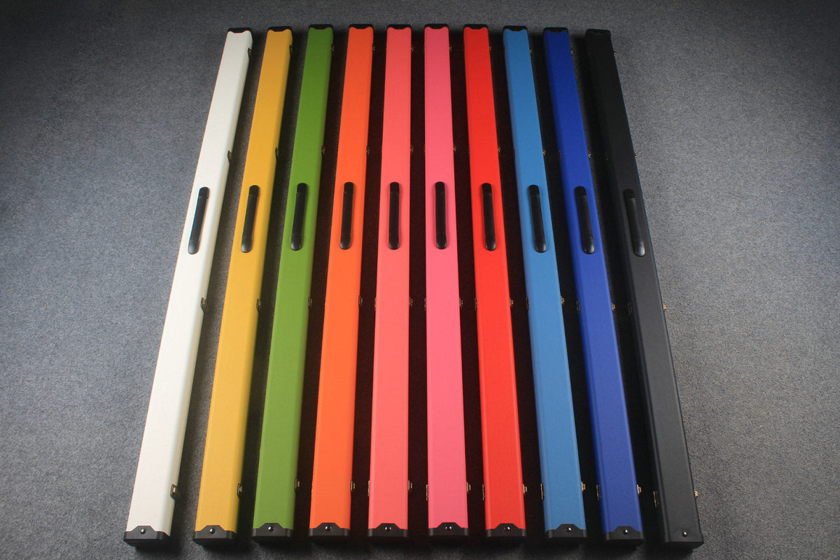 1 piece leather case with 2 slots WOODS CUES