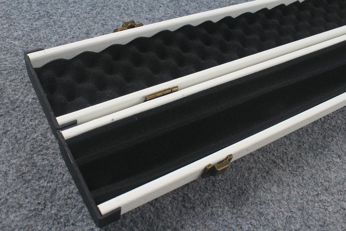 1 piece leather case with 2 slots WOODS CUES
