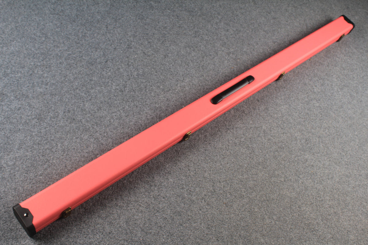 1 piece leather case with 2 slots WOODS CUES