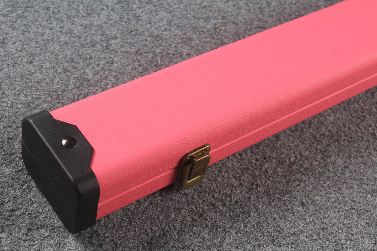 1 piece leather case with 2 slots WOODS CUES