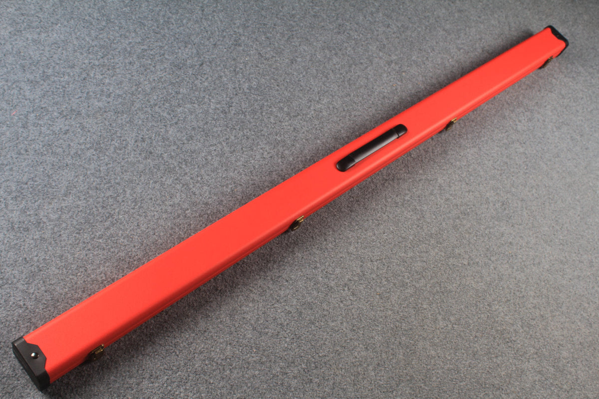 1 piece leather case with 2 slots WOODS CUES