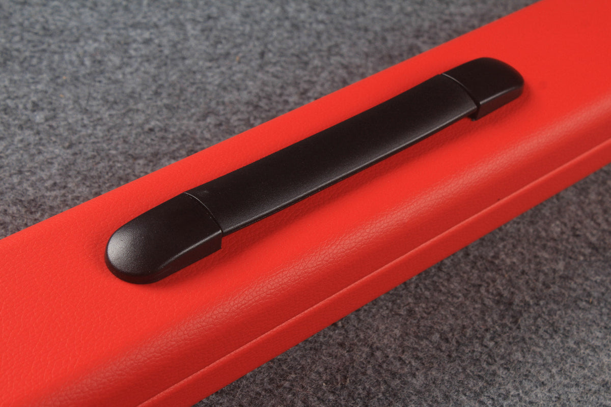 1 piece leather case with 2 slots WOODS CUES