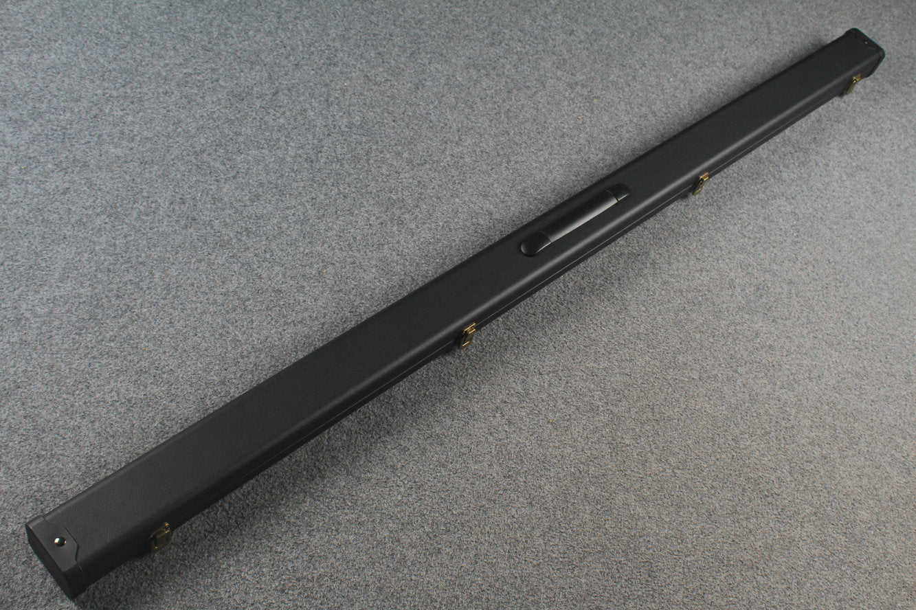 1 piece leather case with 2 slots WOODS CUES