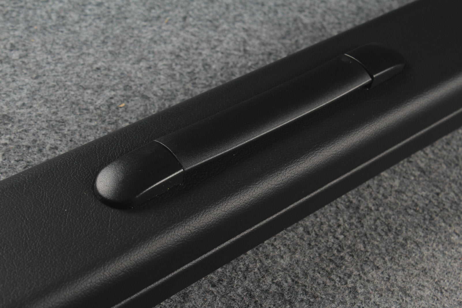 1 piece leather case with 2 slots
