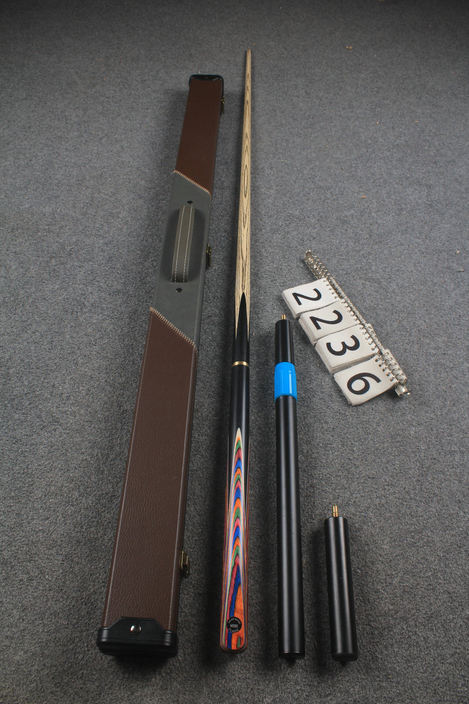 3/4 handmade ash snooker / pool cue # 2236
