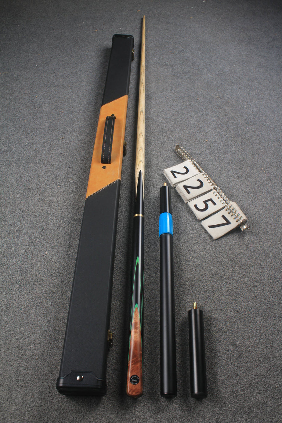 3/4 handmade ash snooker / pool cue # 2257