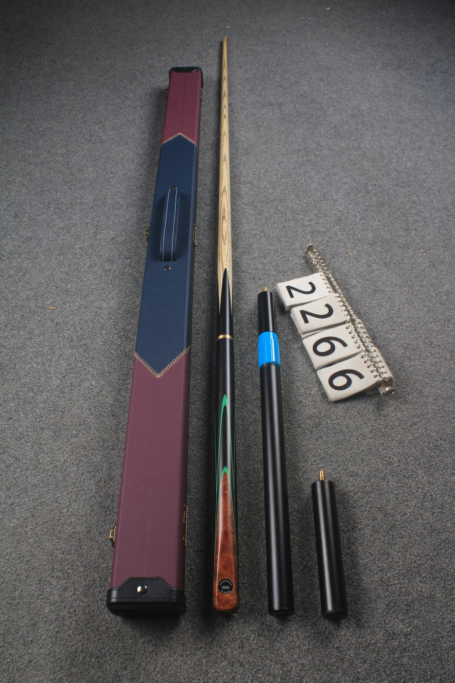 3/4 handmade ash snooker / pool cue # 2266