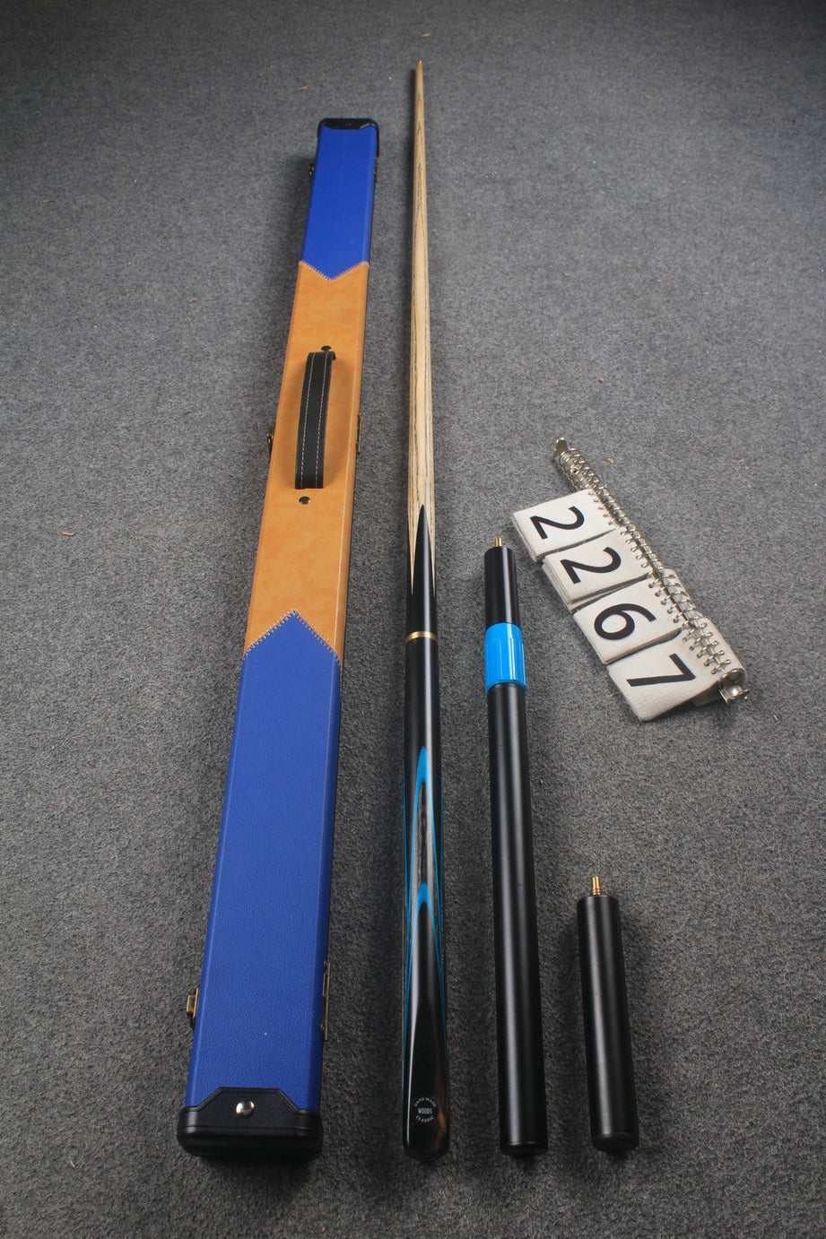 3/4 handmade ash snooker / pool cue # 2267