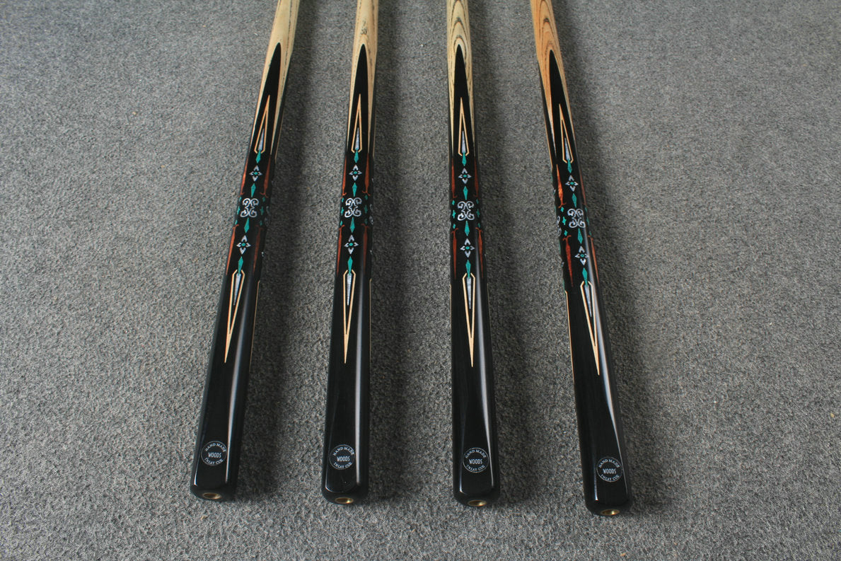 1 piece ash inaly english pool cue  #2477- # 2480