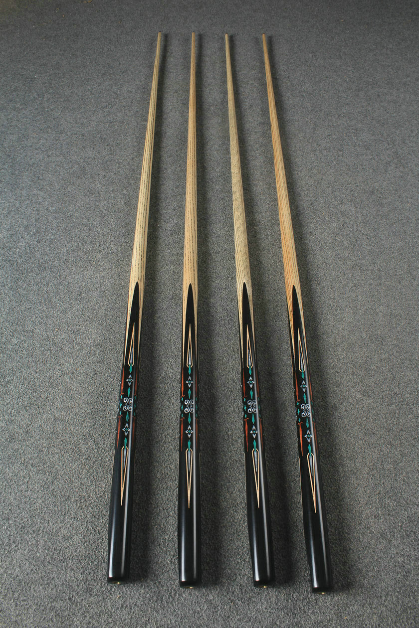 1 piece ash inaly english pool cue  #2477- # 2480