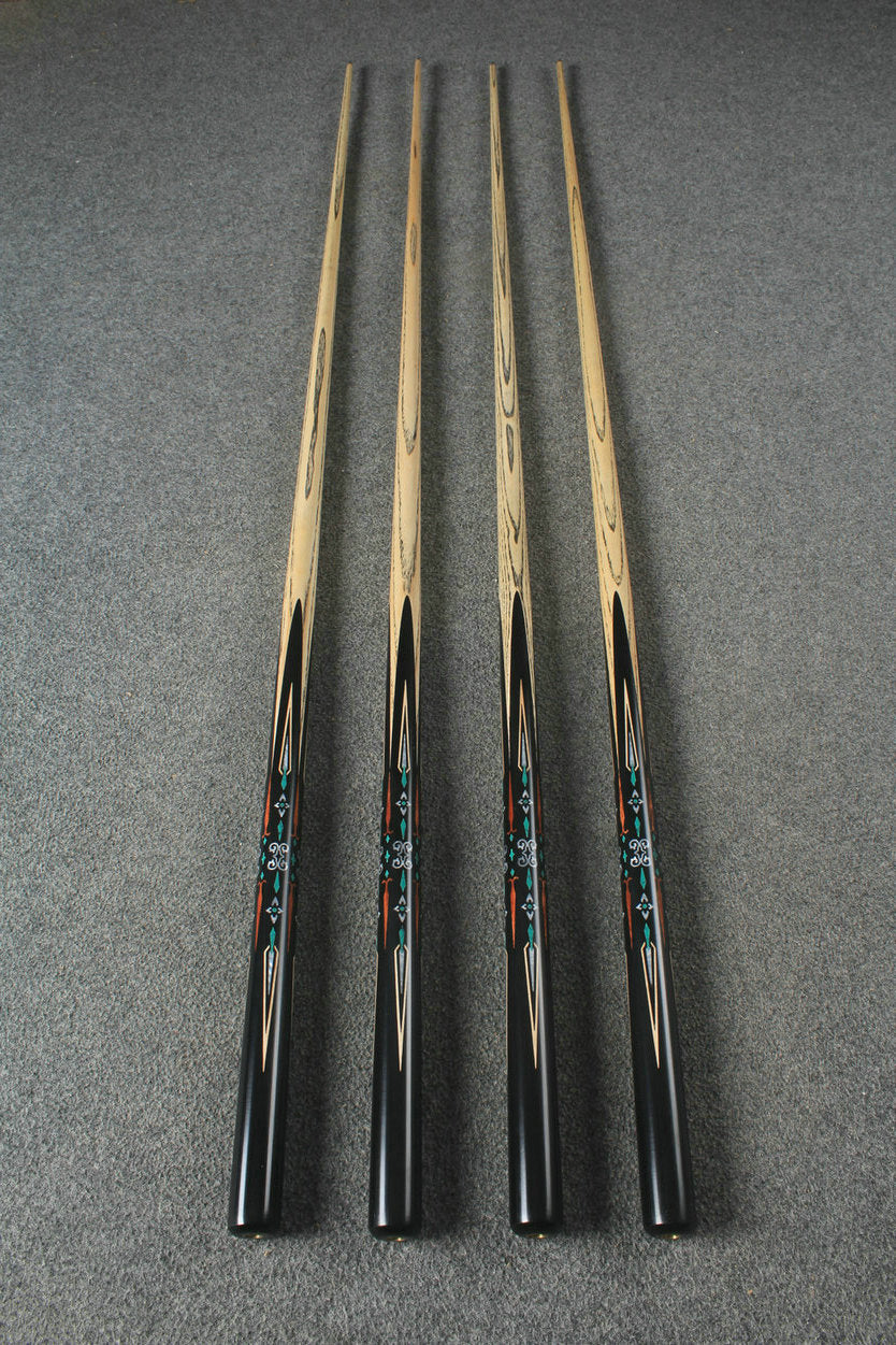 1 piece ash inaly english pool cue  #2477- # 2480