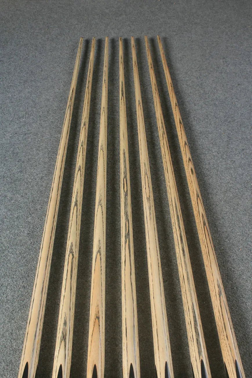 1 piece ash inaly snooker cue  #2485 - # 2491 WOODS CUES