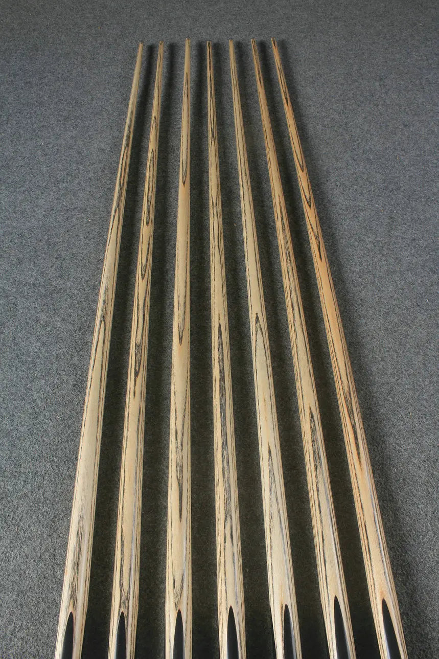 1 piece ash inaly snooker cue  #2485 - # 2491 WOODS CUES