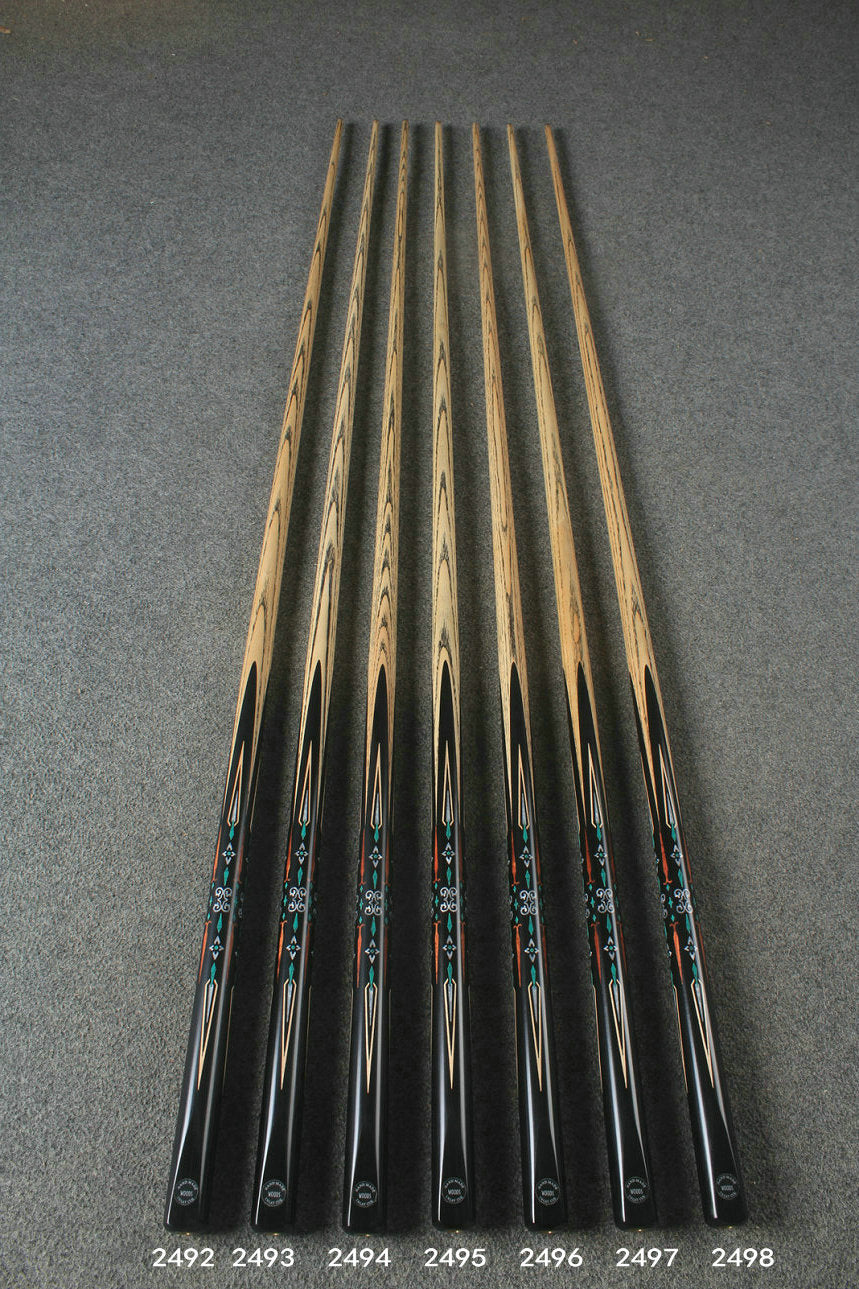 1 piece ash inaly snooker cue  #2492 - # 2498