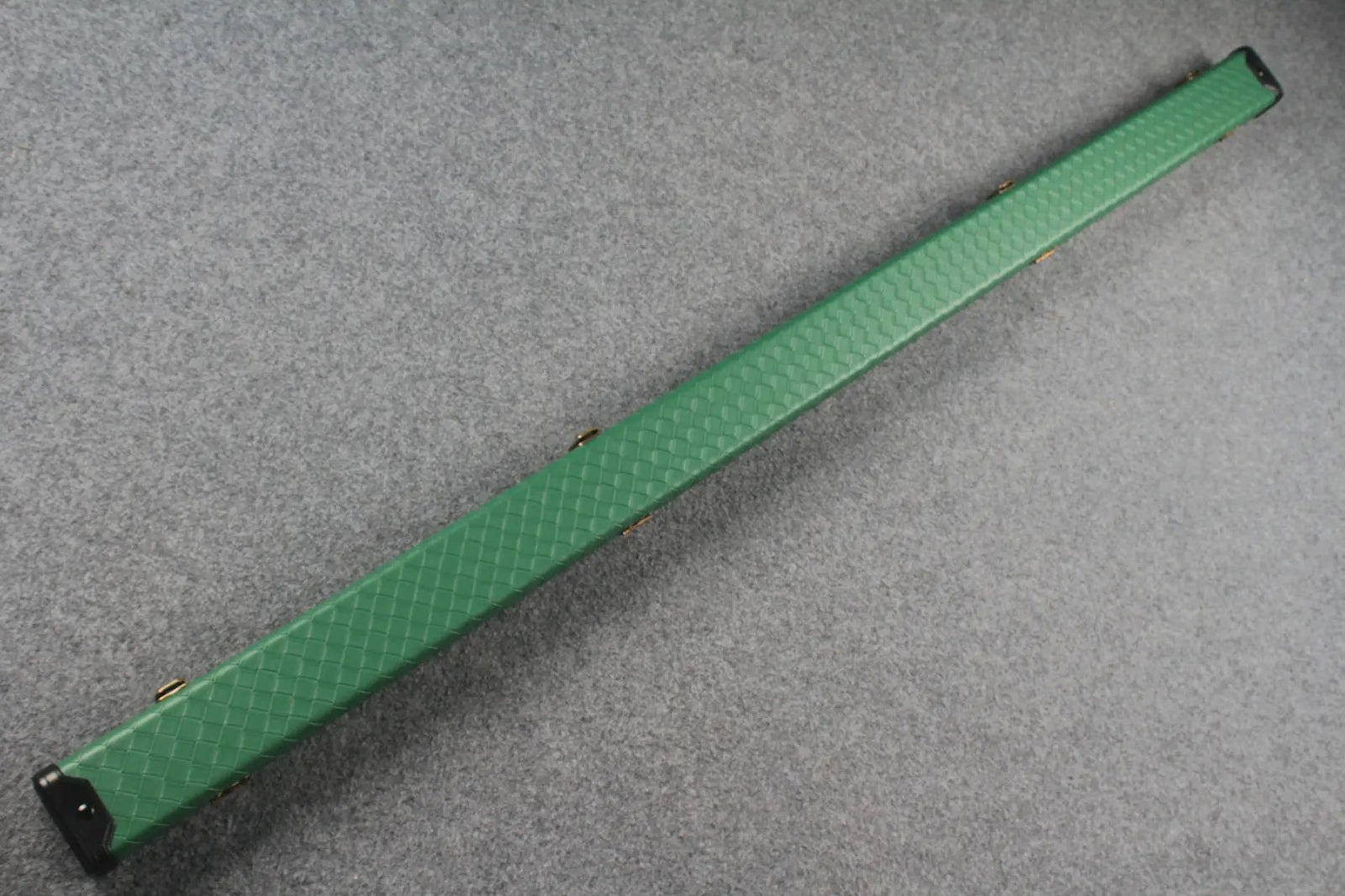 1 piece  leather snooker cue case with 2 slots WOODS CUES