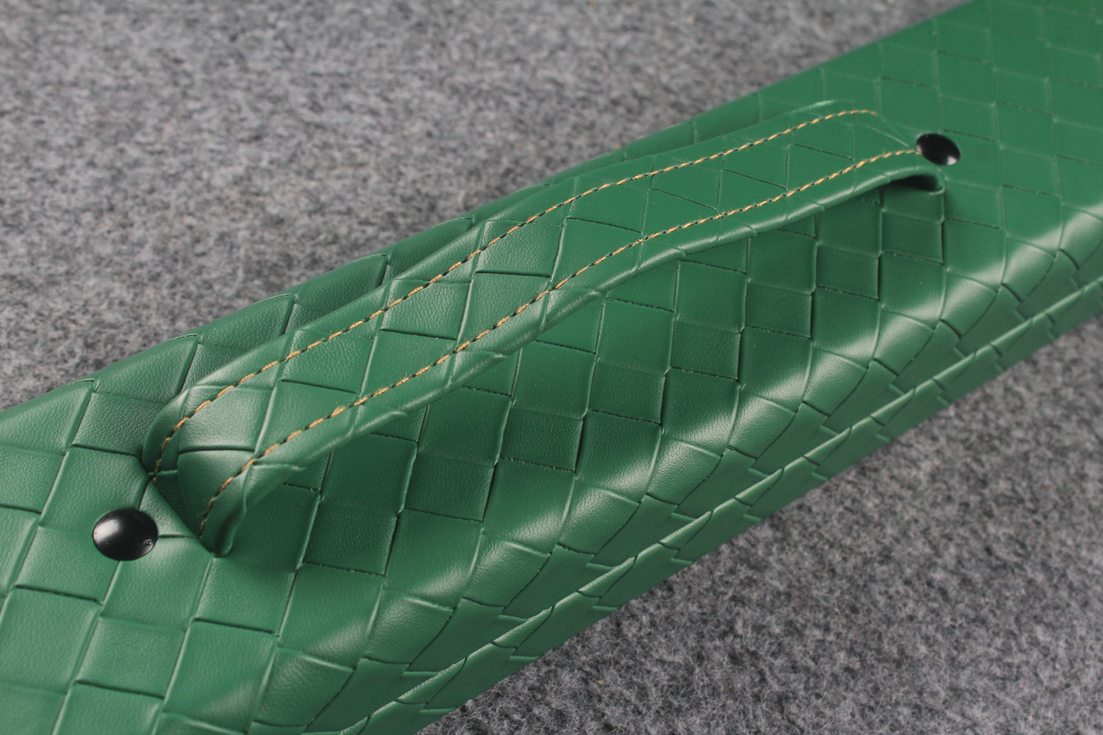 1 piece  leather snooker cue case with 2 slots