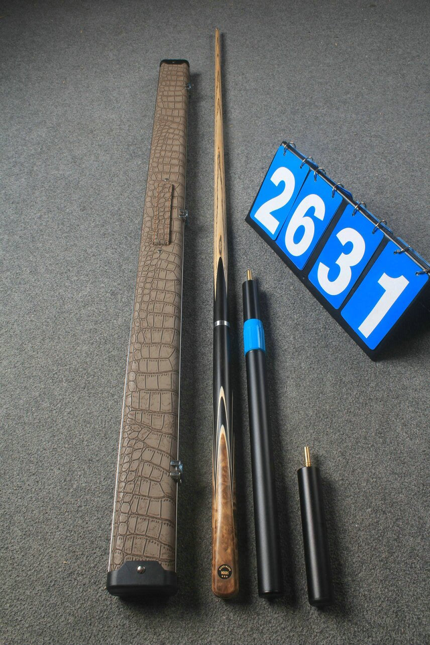 ★★★ woods 3/4 handmade exclusive ash snooker / pool cue #2631