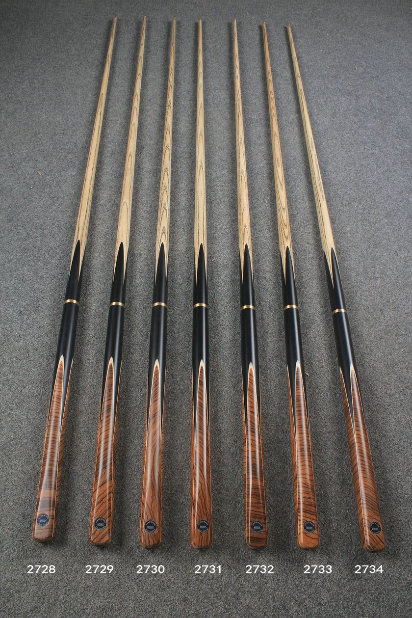 Exclusive 3/4 handmade ash 8 ball pool cue  # 2728-2734