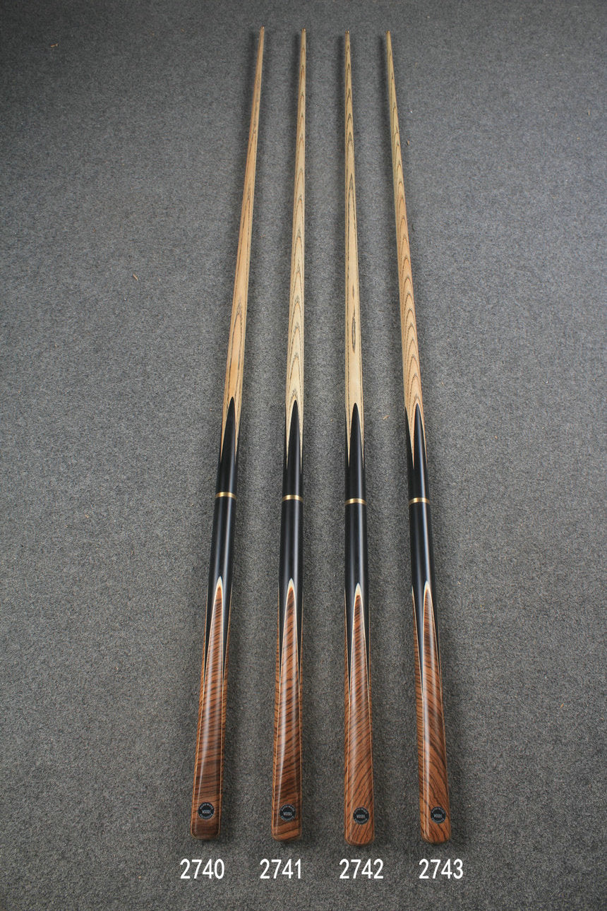 Exclusive 3/4 handmade ash 8 ball pool cue  # 2740-2743