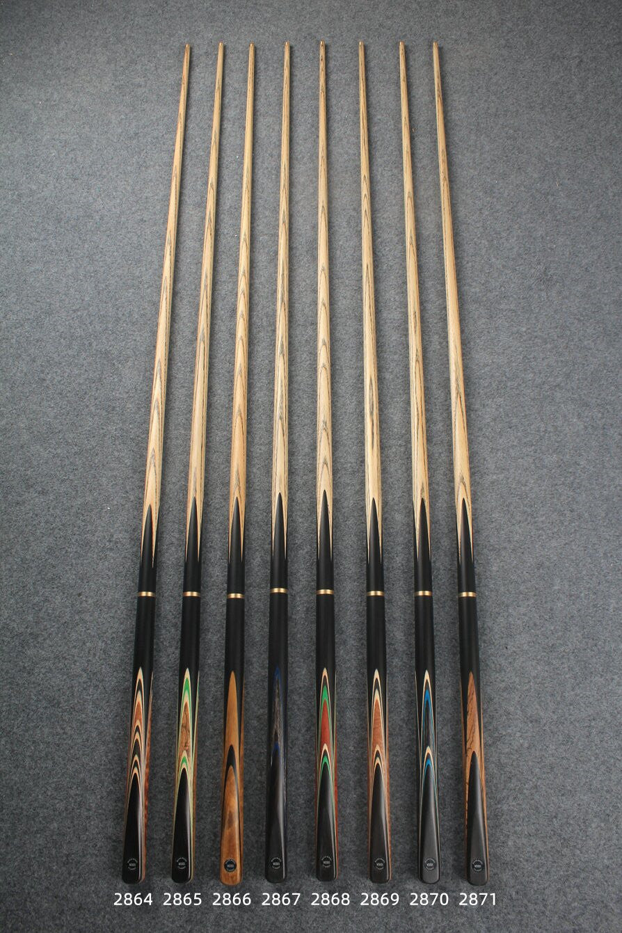 3/4 handmade ash 58" snooker / pool cue #2864-2871