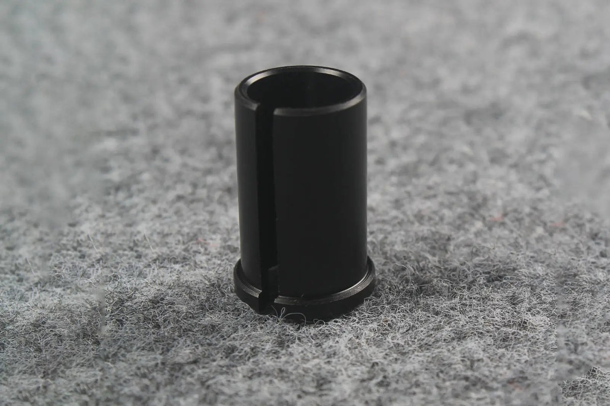 protective tube shaft / butt collet collars for cue repair lathe 10.5-32 mm WOODS CUES