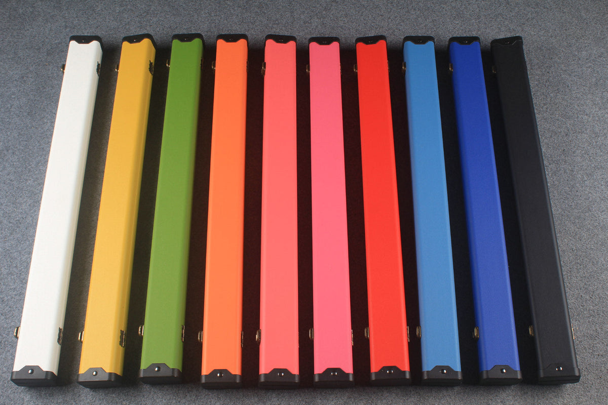 1/2 leather case with 2 slots WOODS CUES