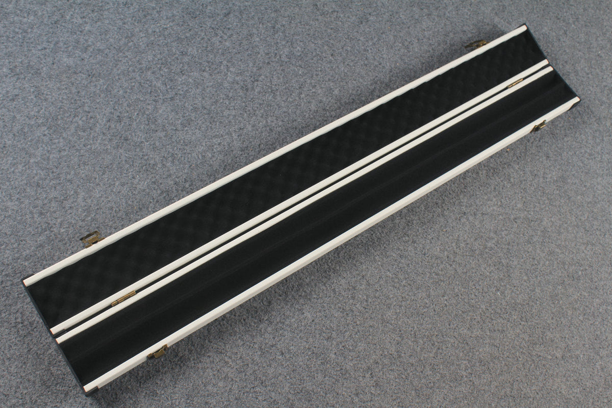 1/2 leather case with 2 slots WOODS CUES