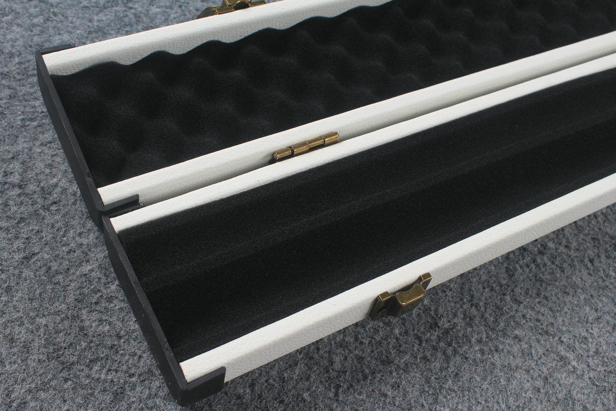 1/2 leather case with 2 slots WOODS CUES