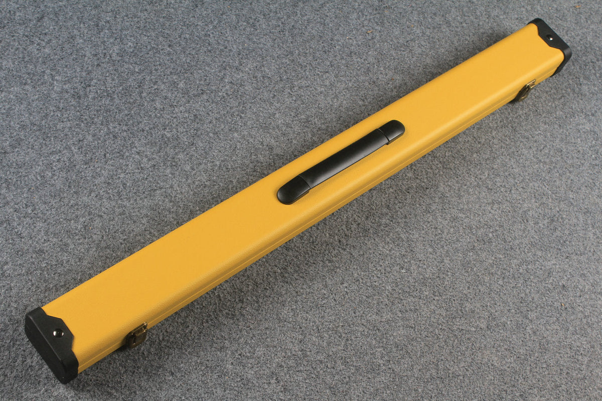 1/2 leather case with 2 slots WOODS CUES