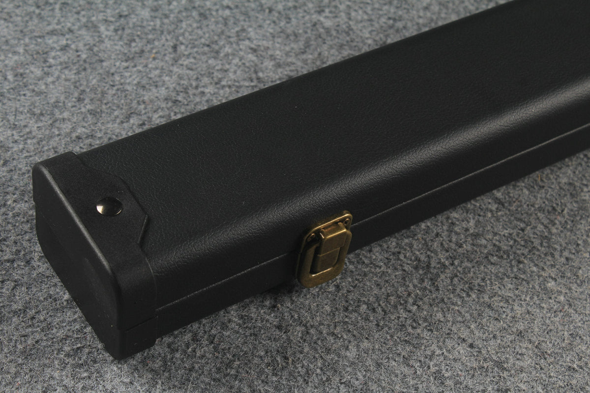 1/2 leather case with 2 slots WOODS CUES