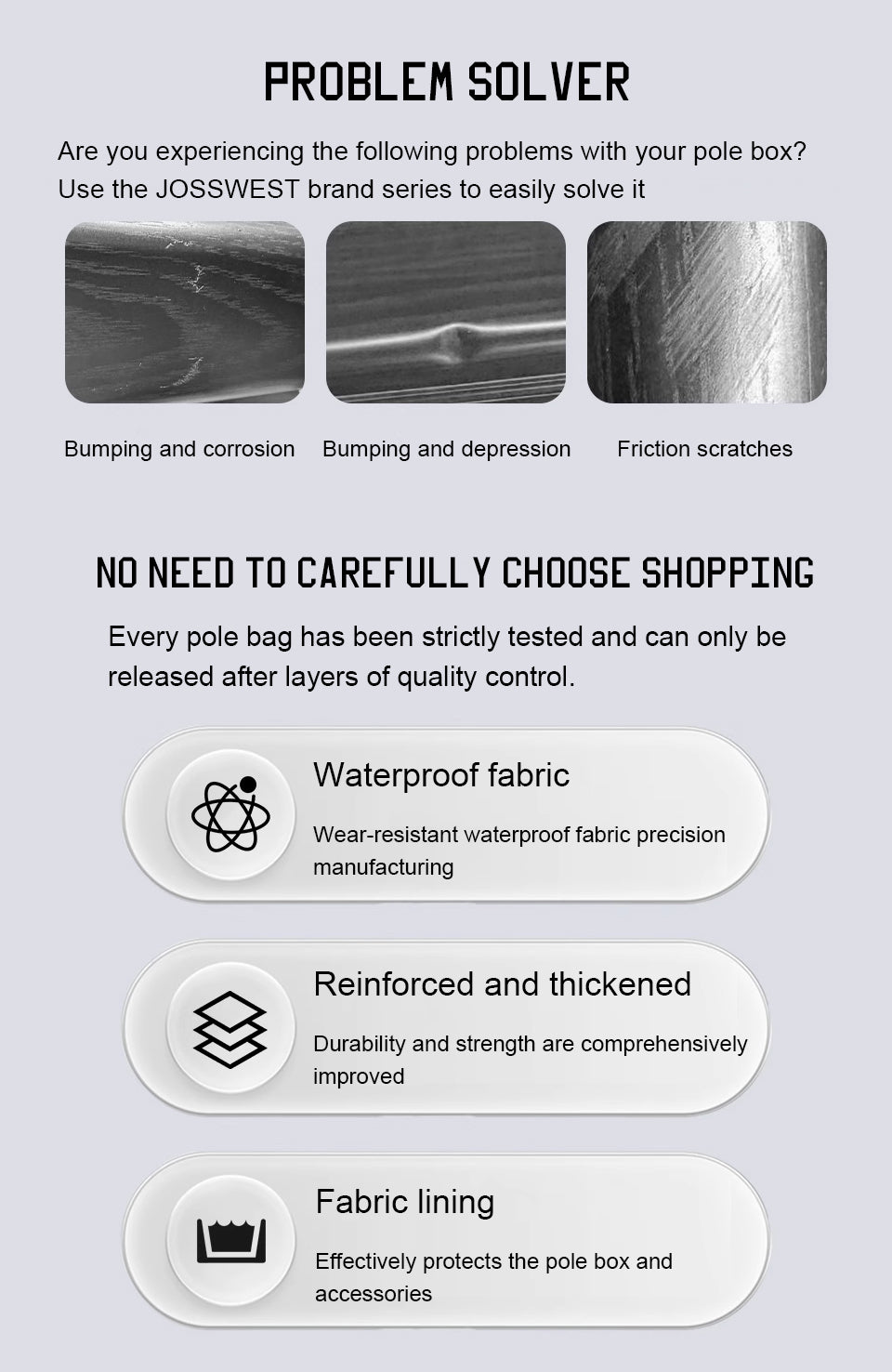 Jflowers dedicated protection bag WOODS CUES