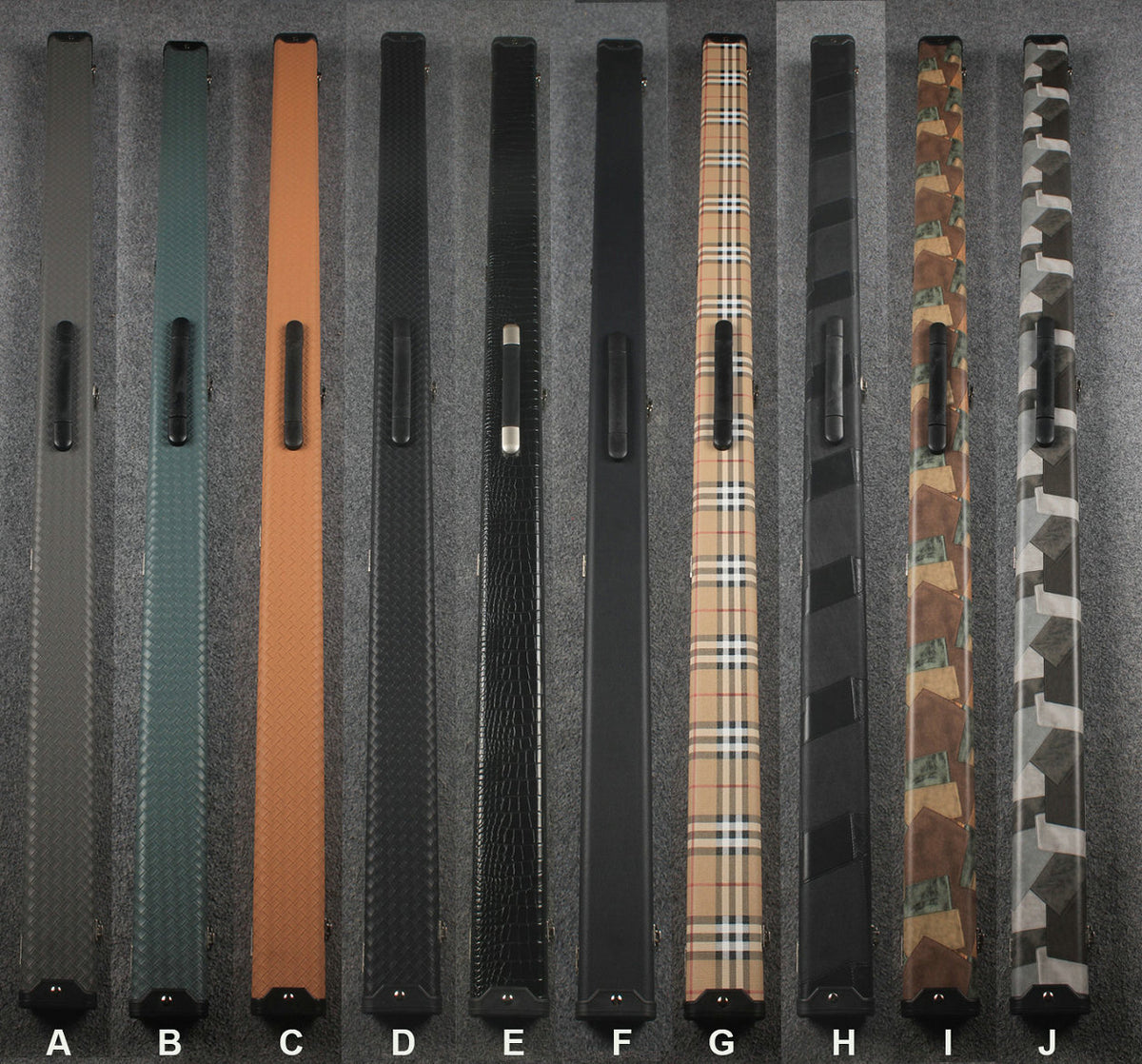1 piece ASH english pool cue + break cue + case # 9842