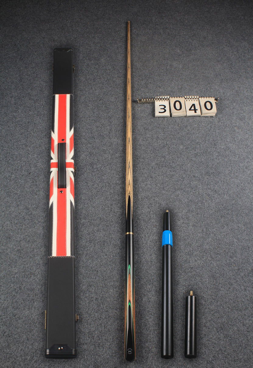 3/4 handmade ash snooker / pool cue # 3040
