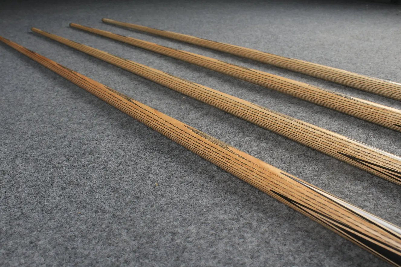1 piece ash inaly snooker cue  #3056 - # 3059 WOODS CUES
