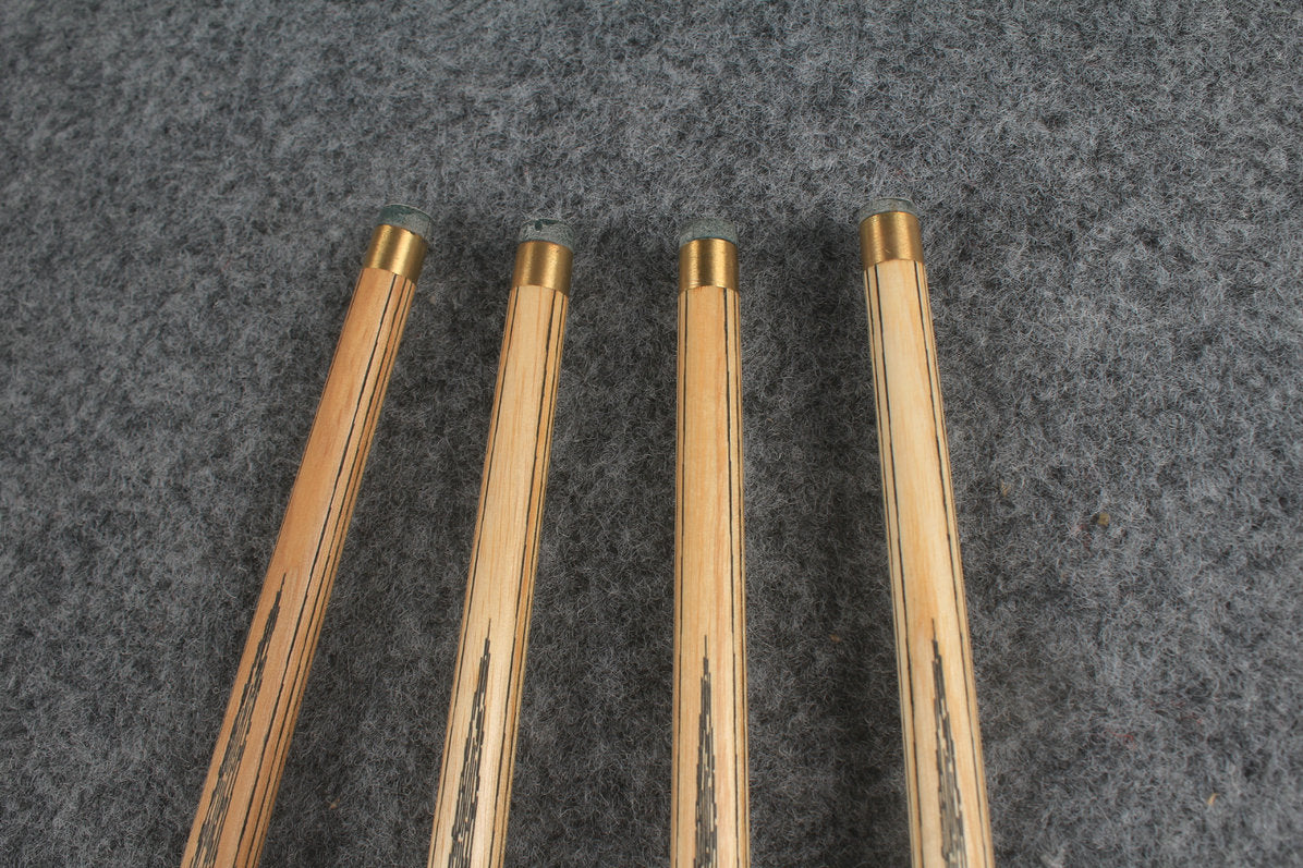 1 piece ash inaly snooker cue  #3056 - # 3059