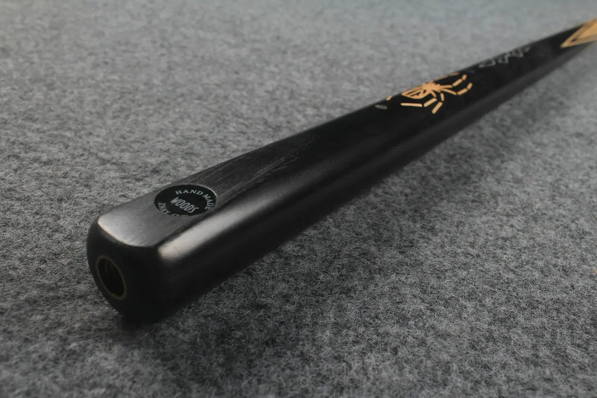 CHEVRONS+1 piece ash inlay english pool cue  #3060 - # 3065 WOODS CUES