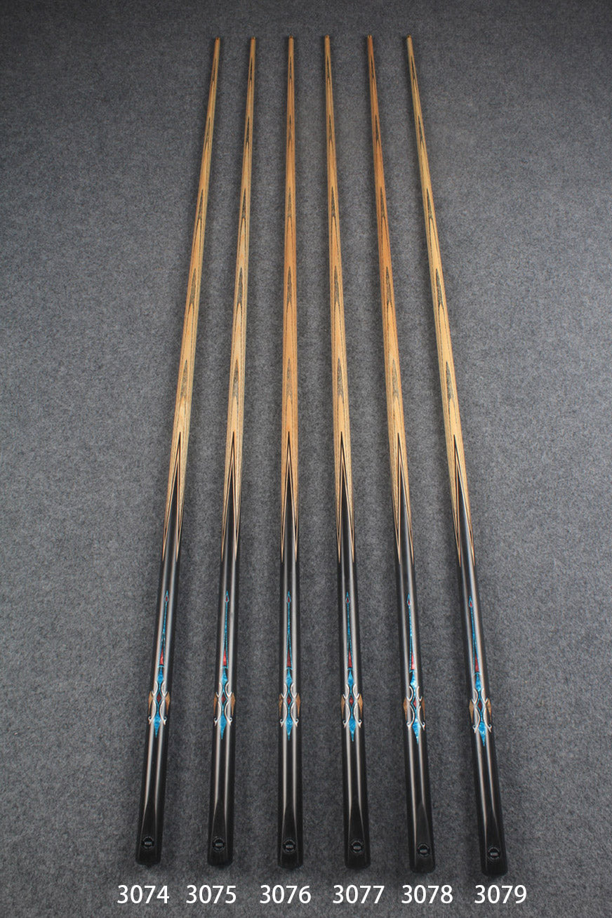 1 piece ash inaly snooker cue  #3074 - # 3079